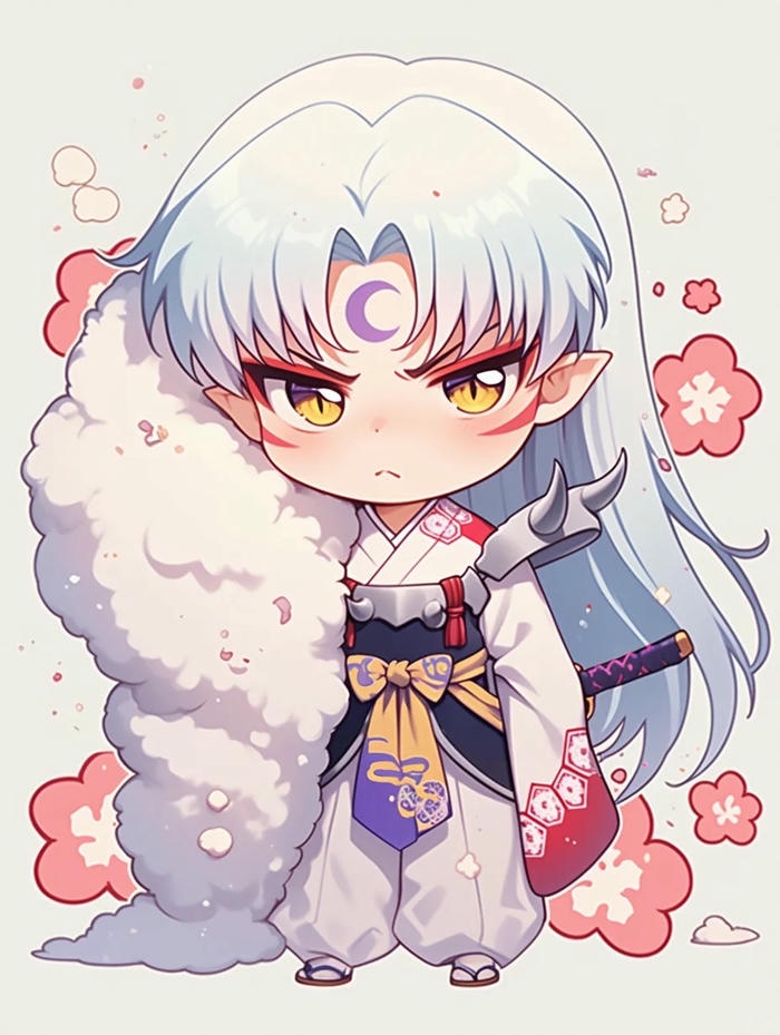 ảnh sesshomaru chibi dễ thương