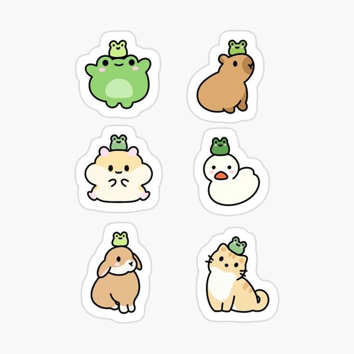 ảnh sticker chibi cute nhất