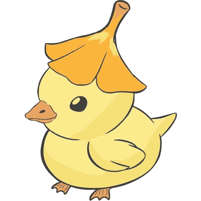 ảnh vịt cute chibi cực đẹp