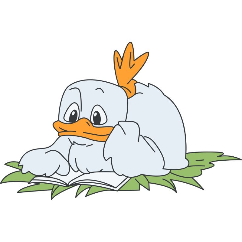 ảnh vịt cute chibi đẹp nhất