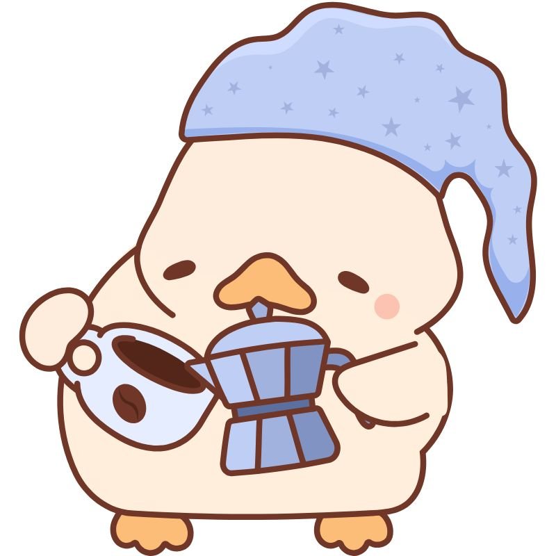 ảnh vịt cute chibi đẹp