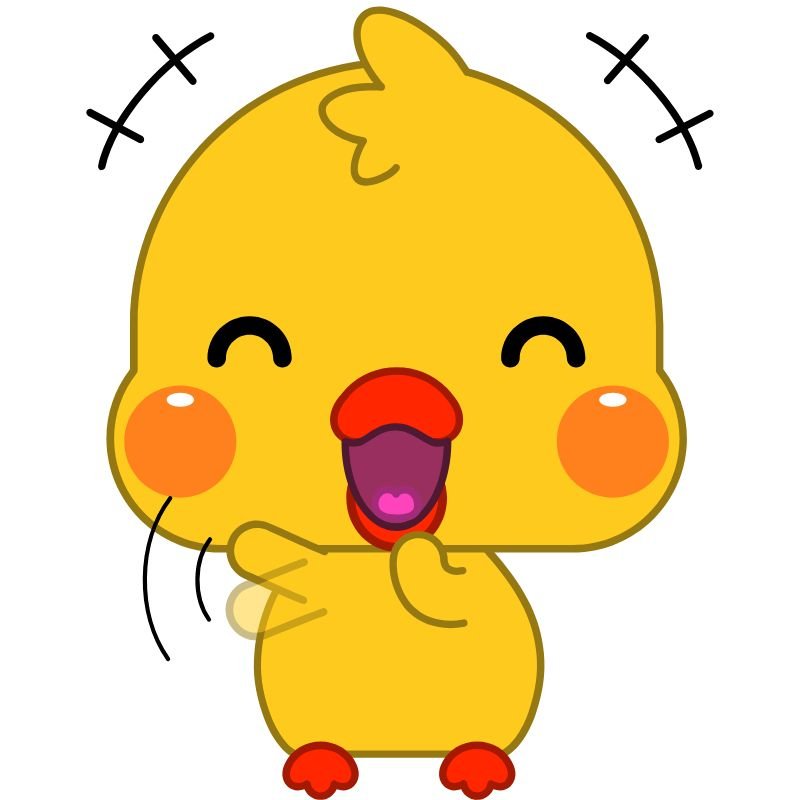 ảnh vịt cute chibi