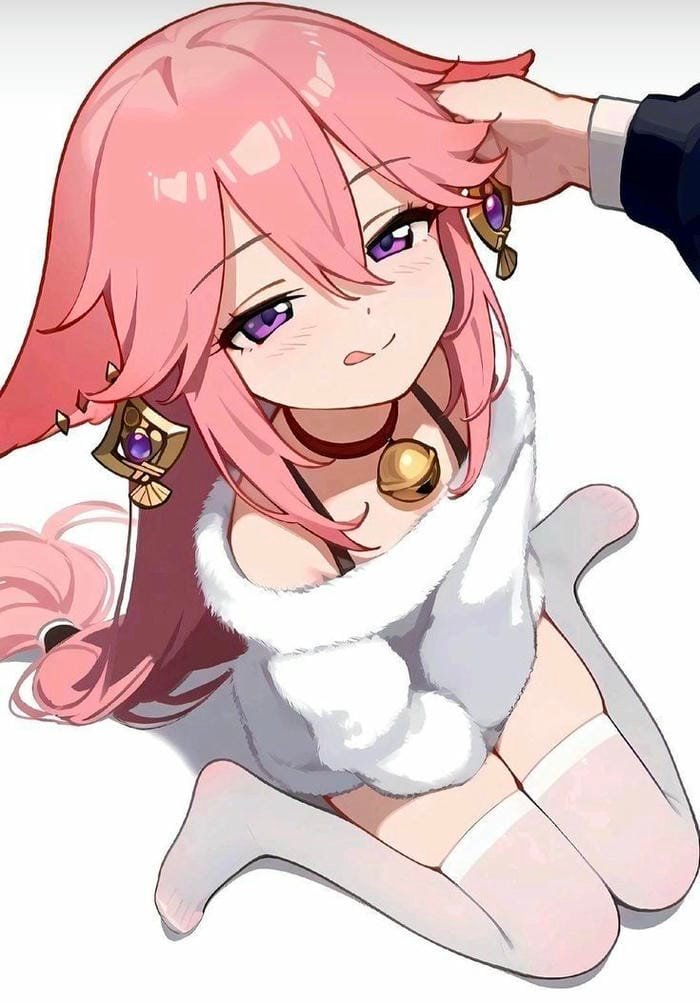 ảnh yae miko chibi dễ thương