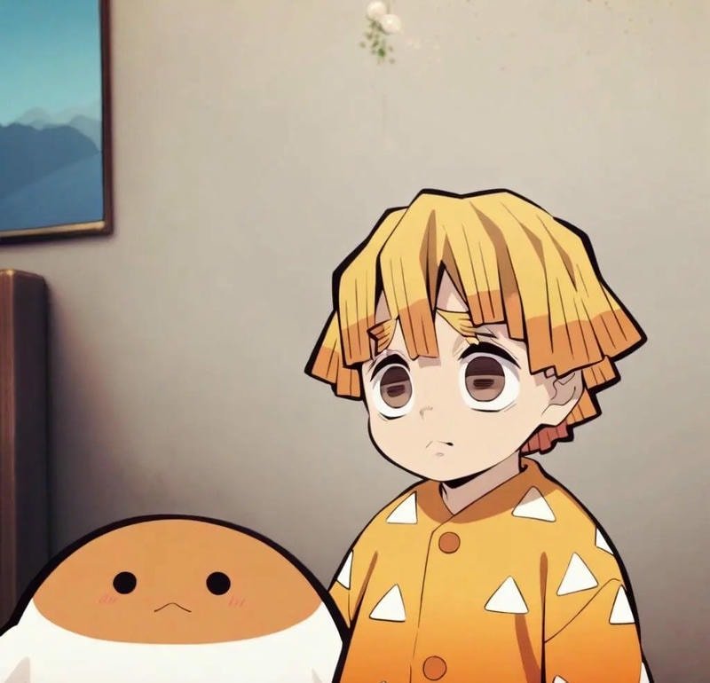 ảnh zenitsu chibi 4k