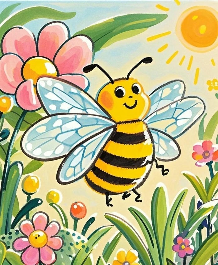 bee chibi siêu đáng yêu