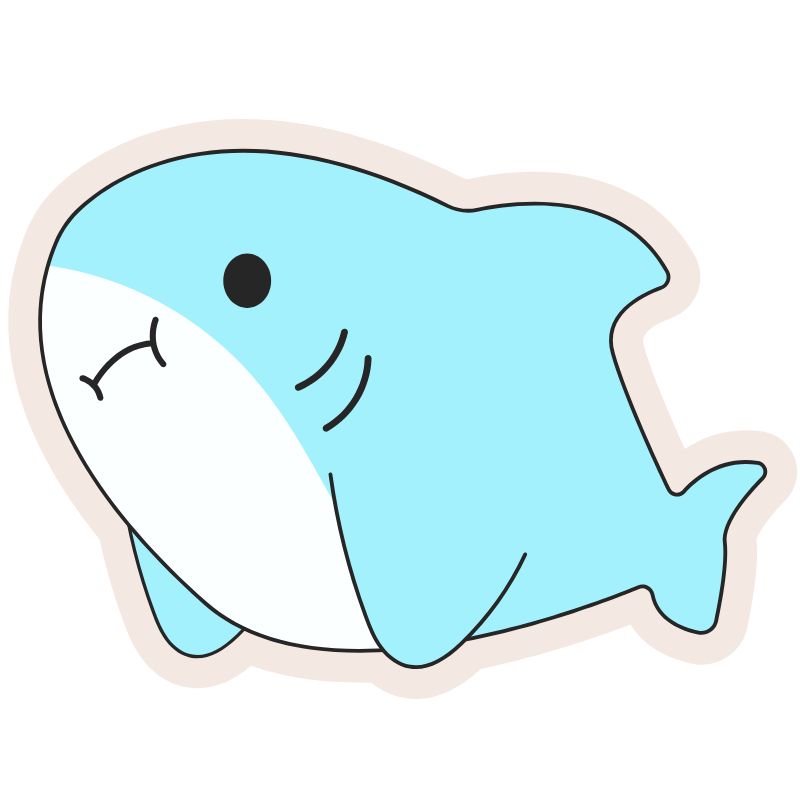 cá mập chibi cực đẹp