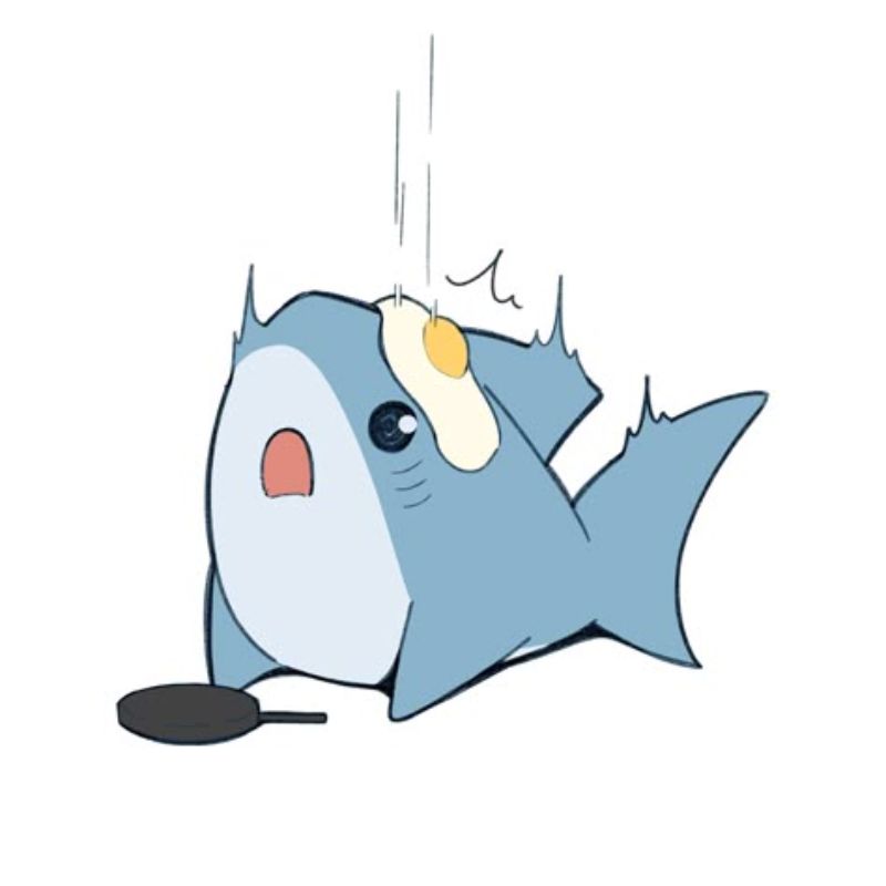 cá mập chibi đáng yêu