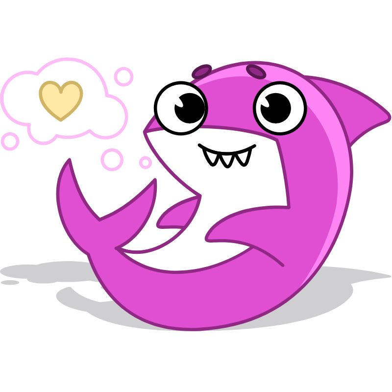 cá mập chibi full hd