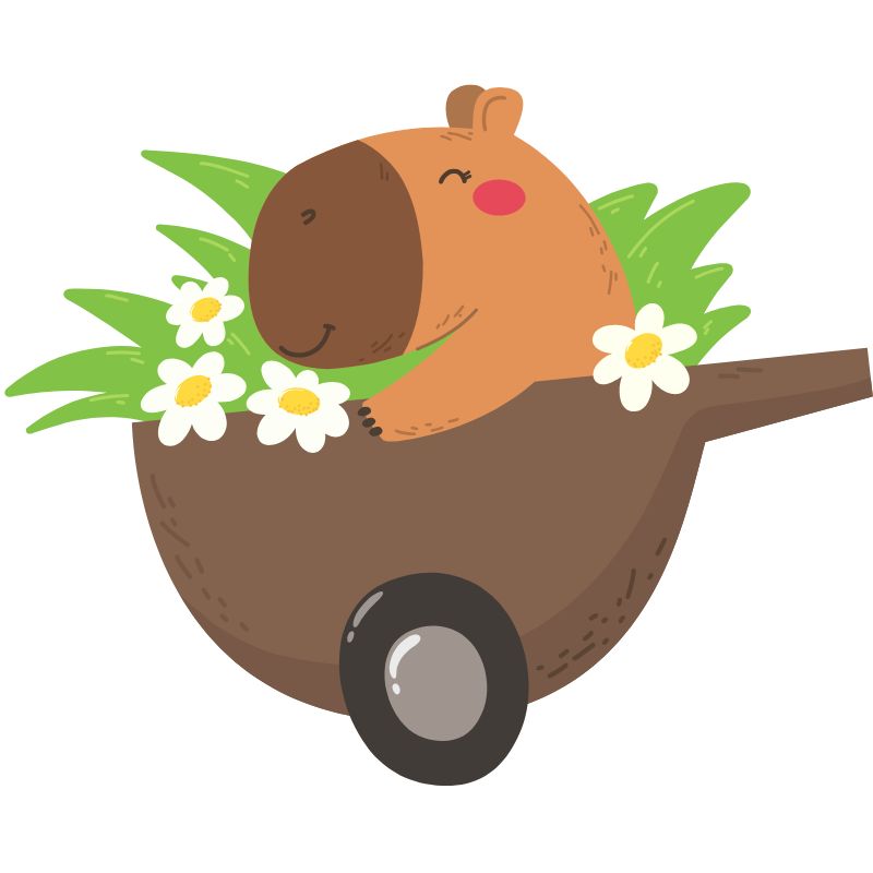 capybara chibi đẹp