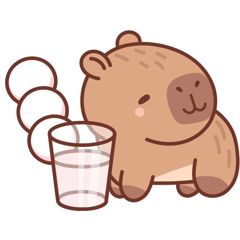 capybara chibi hd