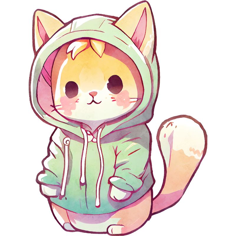 cat chibi cực đẹp