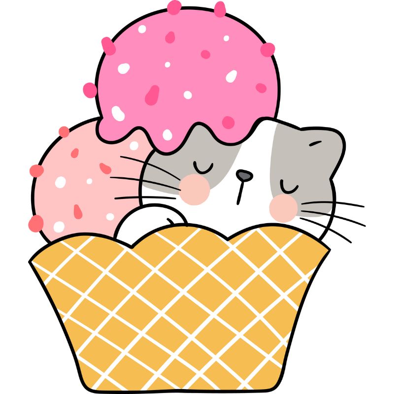 cat chibi siêu đẹp