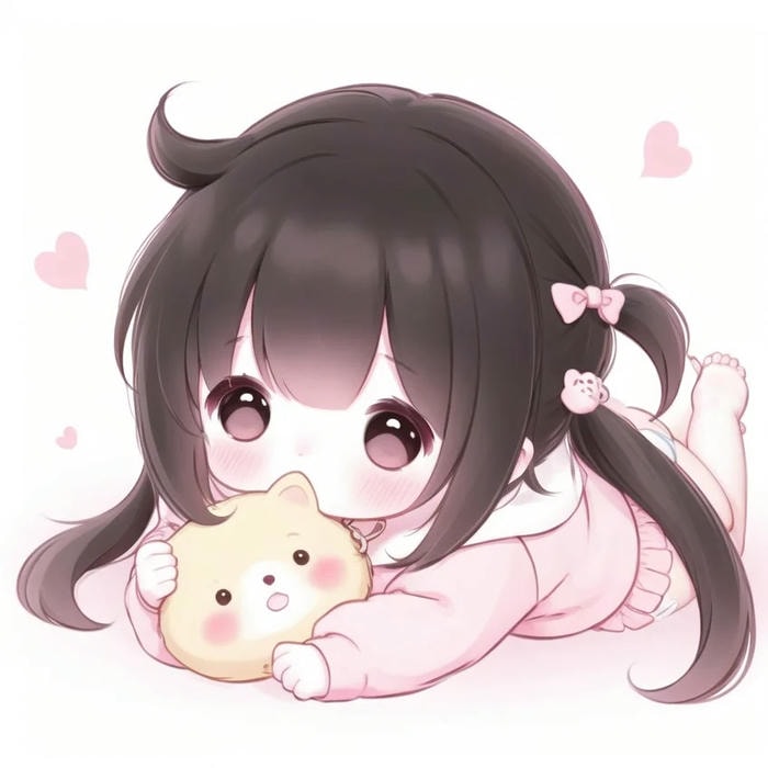 chibi bé gái đáng yêu