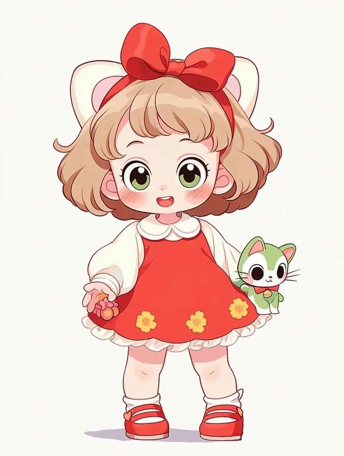 chibi bé gái đẹp nhất
