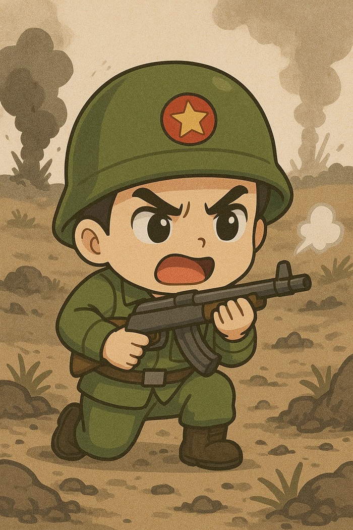 chibi bộ đội việt nam full hd