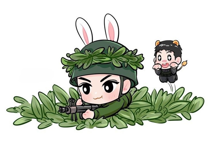 chibi bộ đội việt nam ngụy