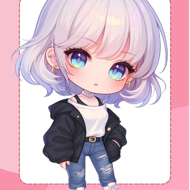 chibi girl chất