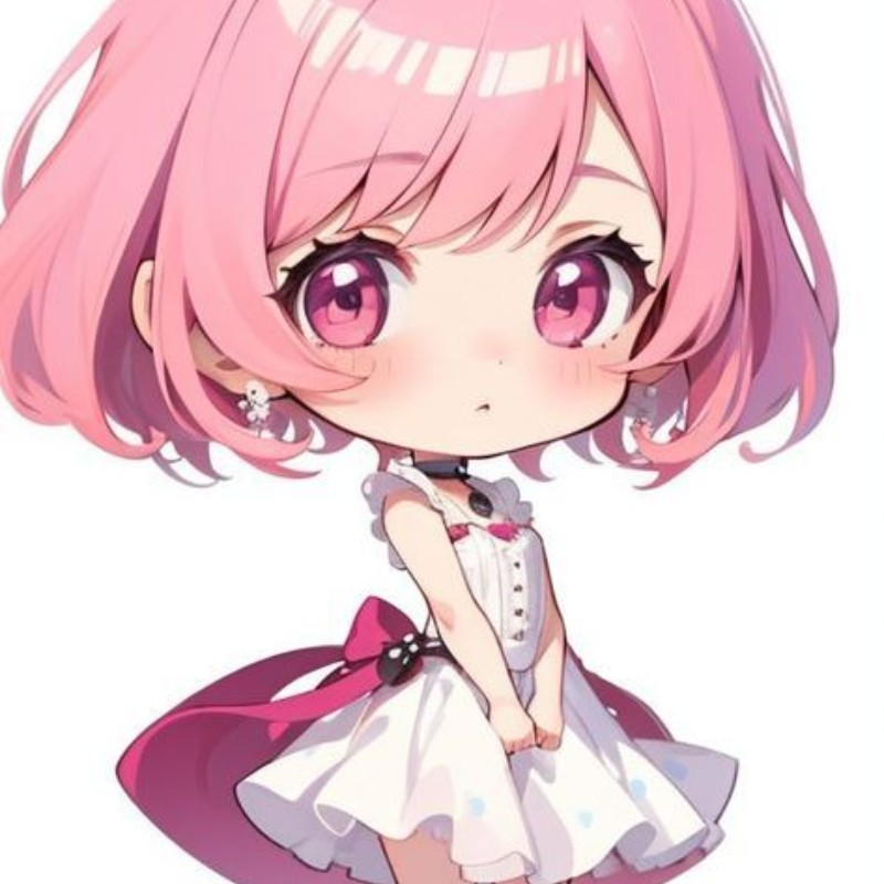 chibi girl cực cute