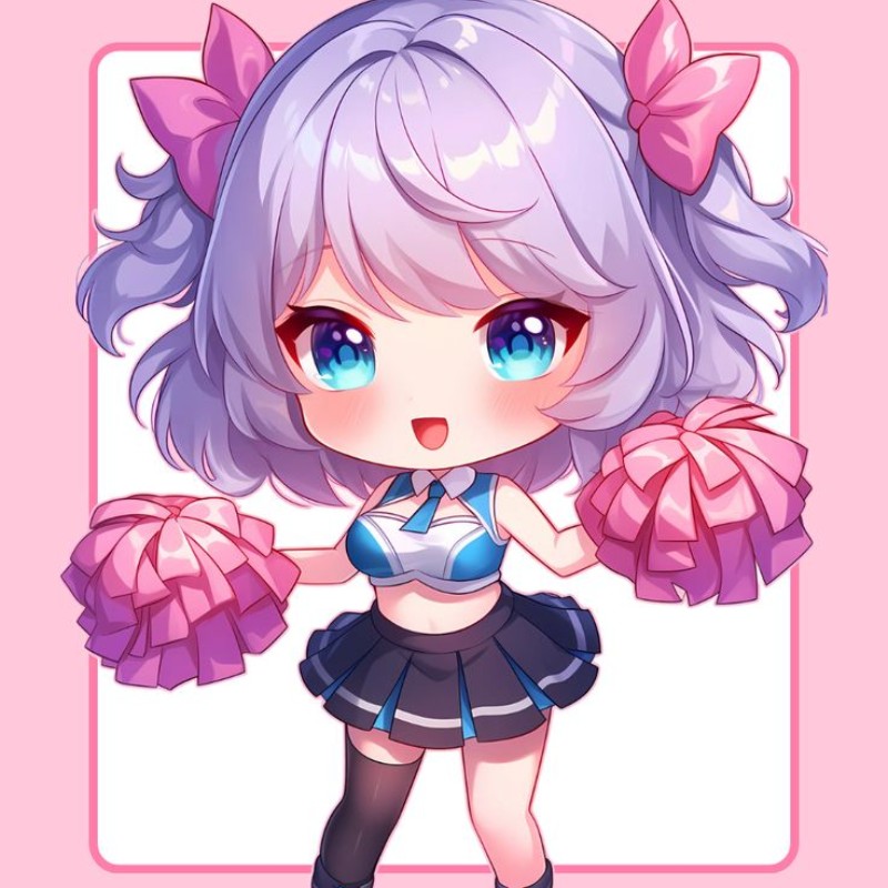 chibi girl đáng yêu
