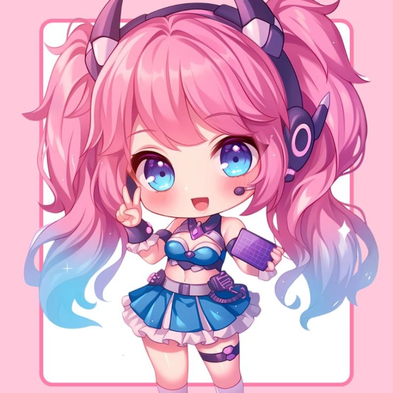 chibi girl dễ thương