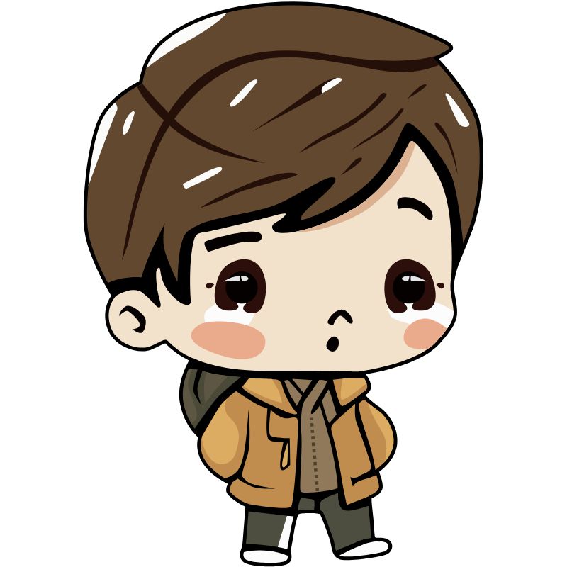 chibi nam đáng yêu