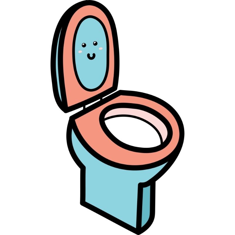 chibi toilet dễ thương