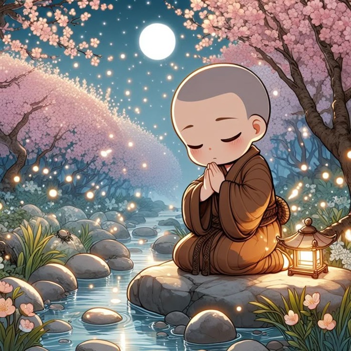 chú tiểu chibi cực đẹp