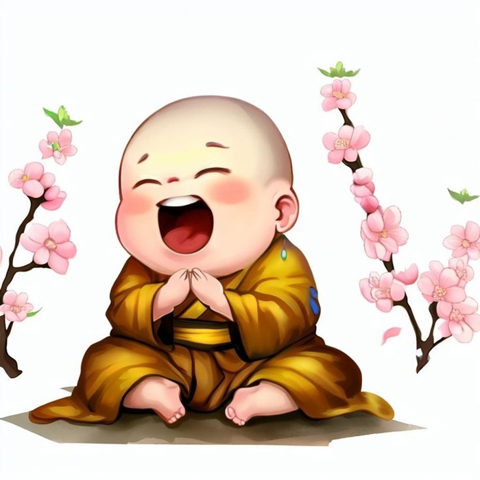 chú tiểu chibi đẹp