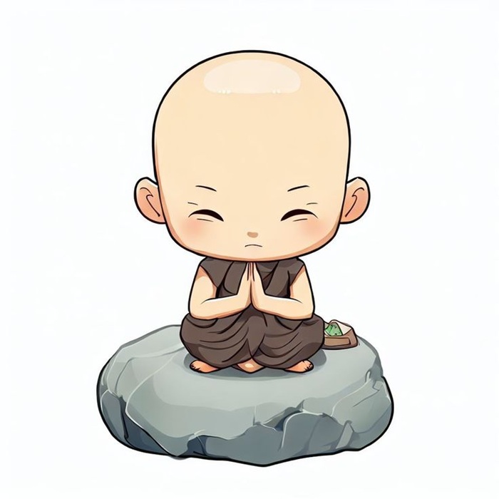 chú tiểu chibi đẹp cực