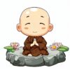 Lưu ngay 100+ hình nền chú tiểu chibi đẹp nhất cho điện thoại