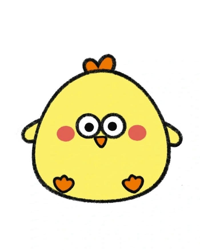 con gà chibi dễ thương nhất