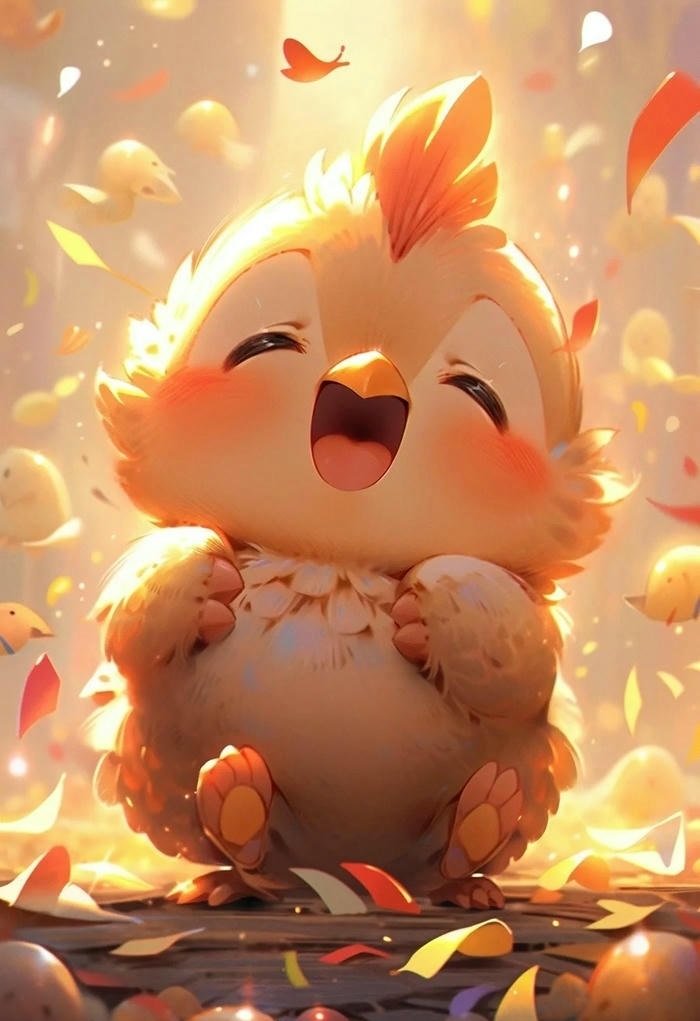 con gà chibi đẹp