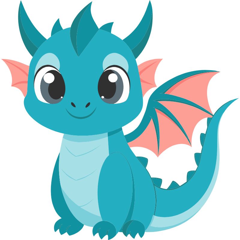con rồng chibi đáng yêu