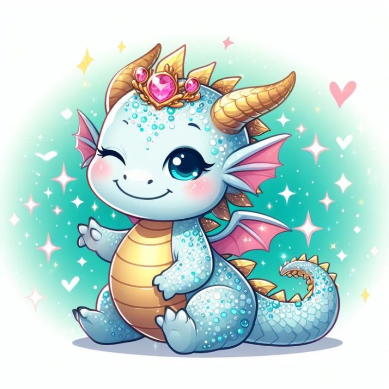 con rồng chibi đẹp nhất