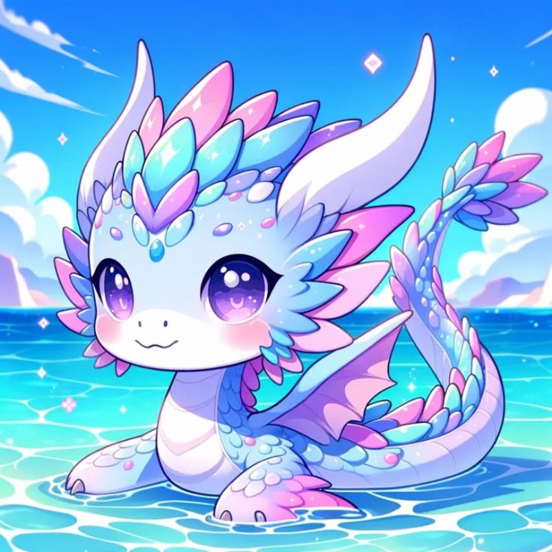 con rồng chibi
