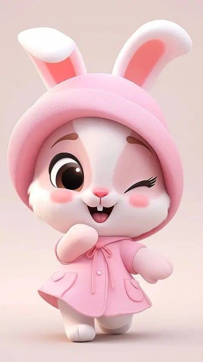 con thỏ chibi đẹp