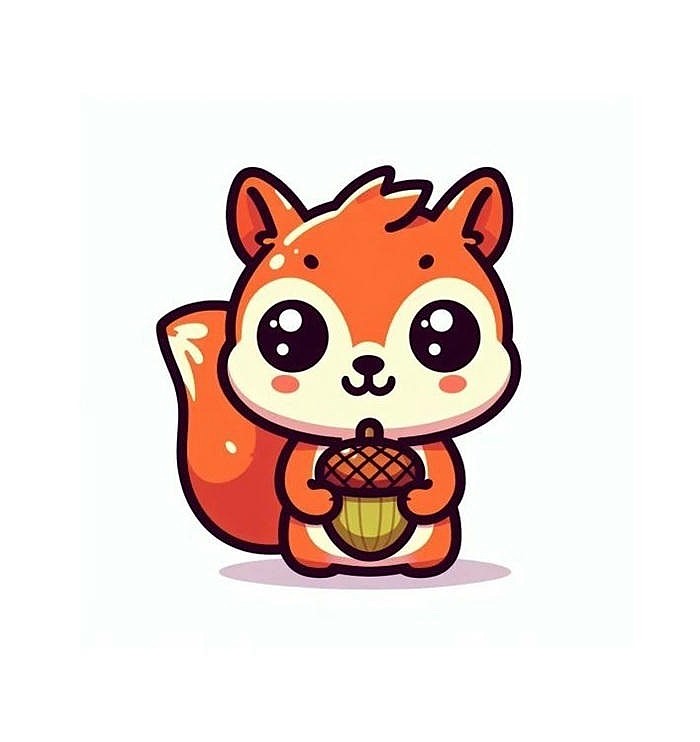 con vật chibi cực đáng yêu