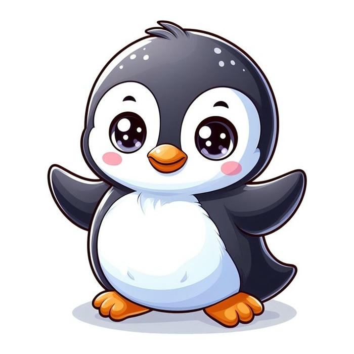 con vật chibi cute cực