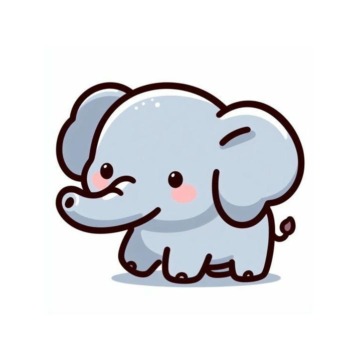 con vật chibi đáng yêu cực