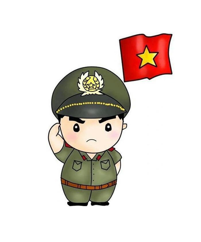 công an chibi cute nhất