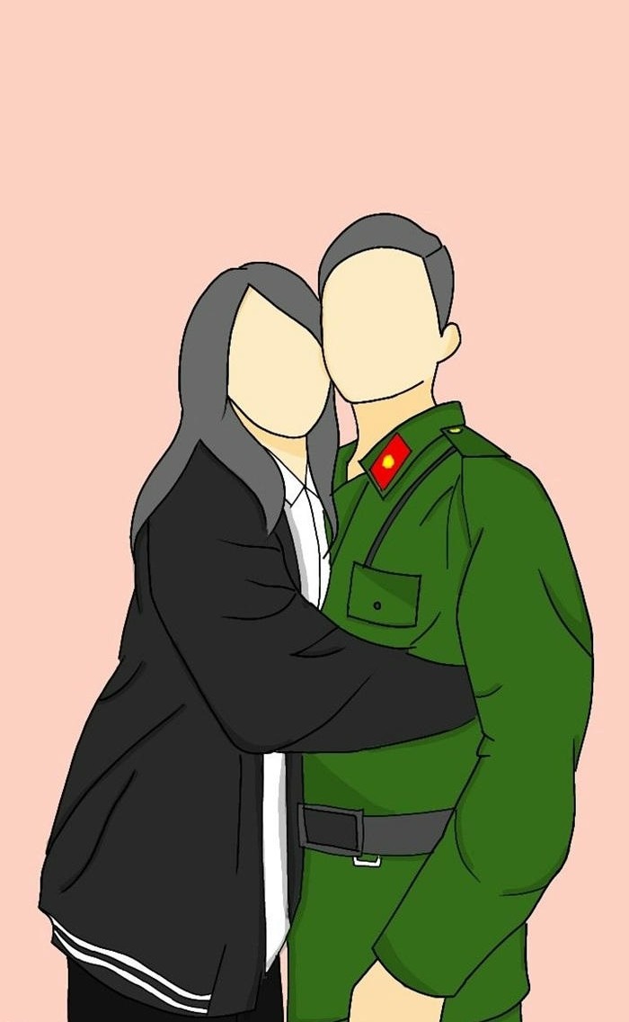 công an chibi đáng yêu