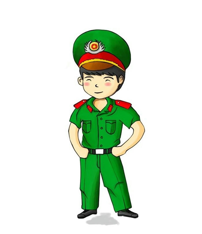 công an chibi
