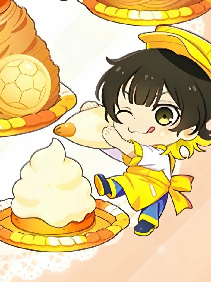 đầu bếp bachira chibi