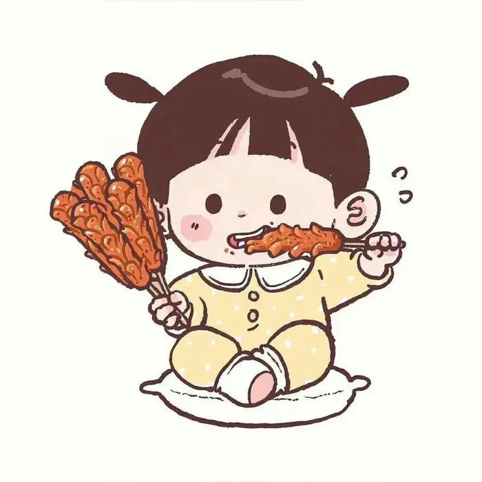 đồ ăn chibi cute