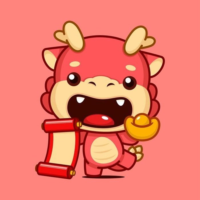 dragon chibi cực cute