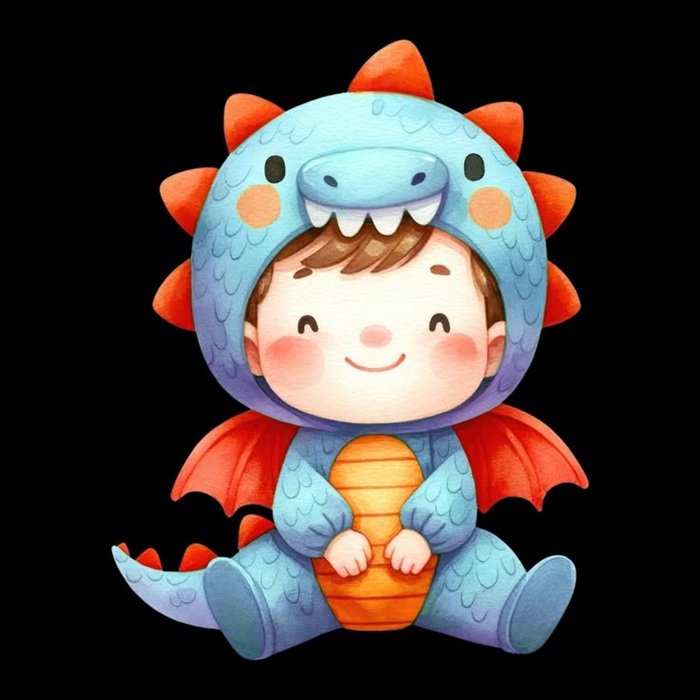 dragon chibi đáng yêu
