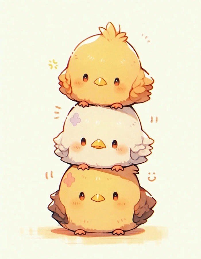 gà chibi đẹp nhất