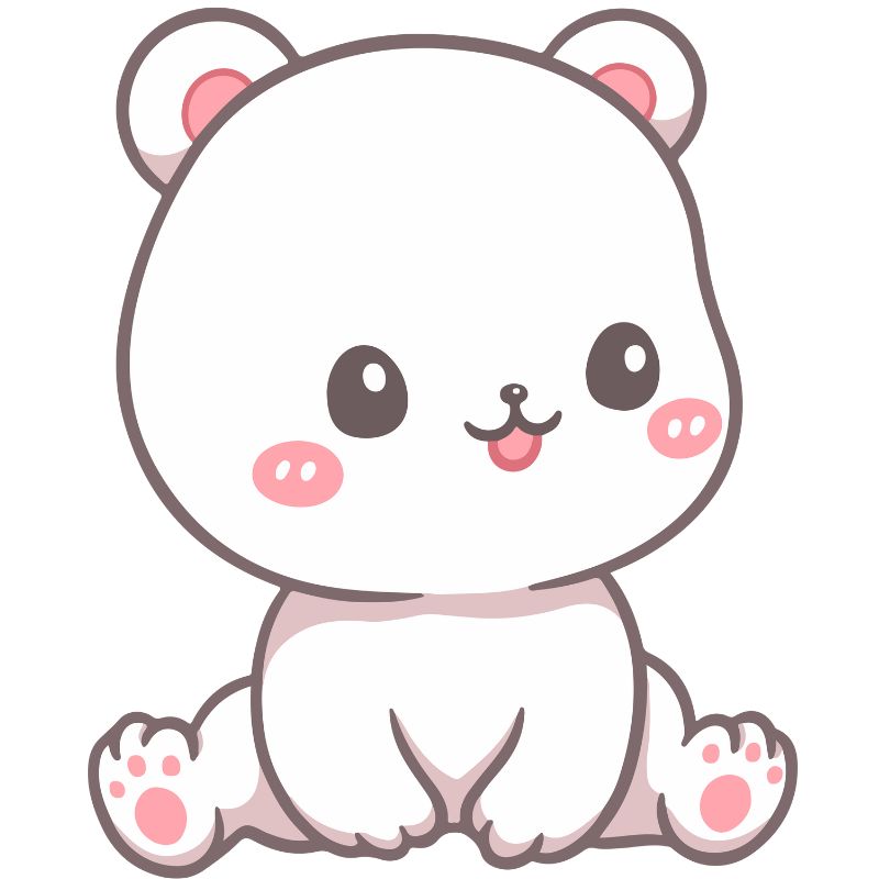 gấu chibi siêu đẹp