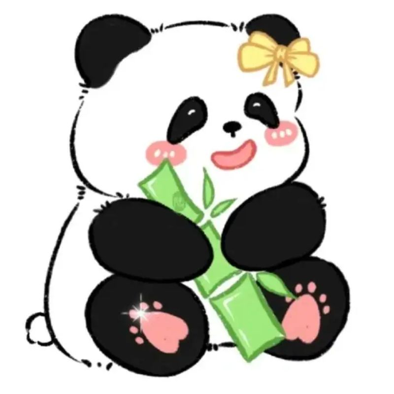 gấu trúc chibi cực đẹp