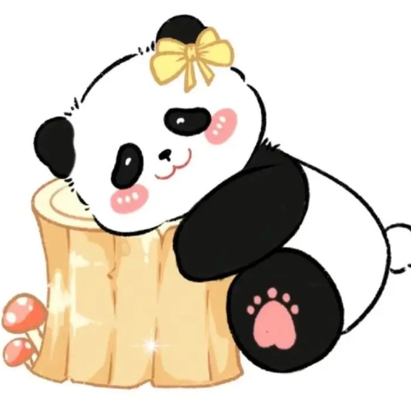 gấu trúc chibi siêu đẹp